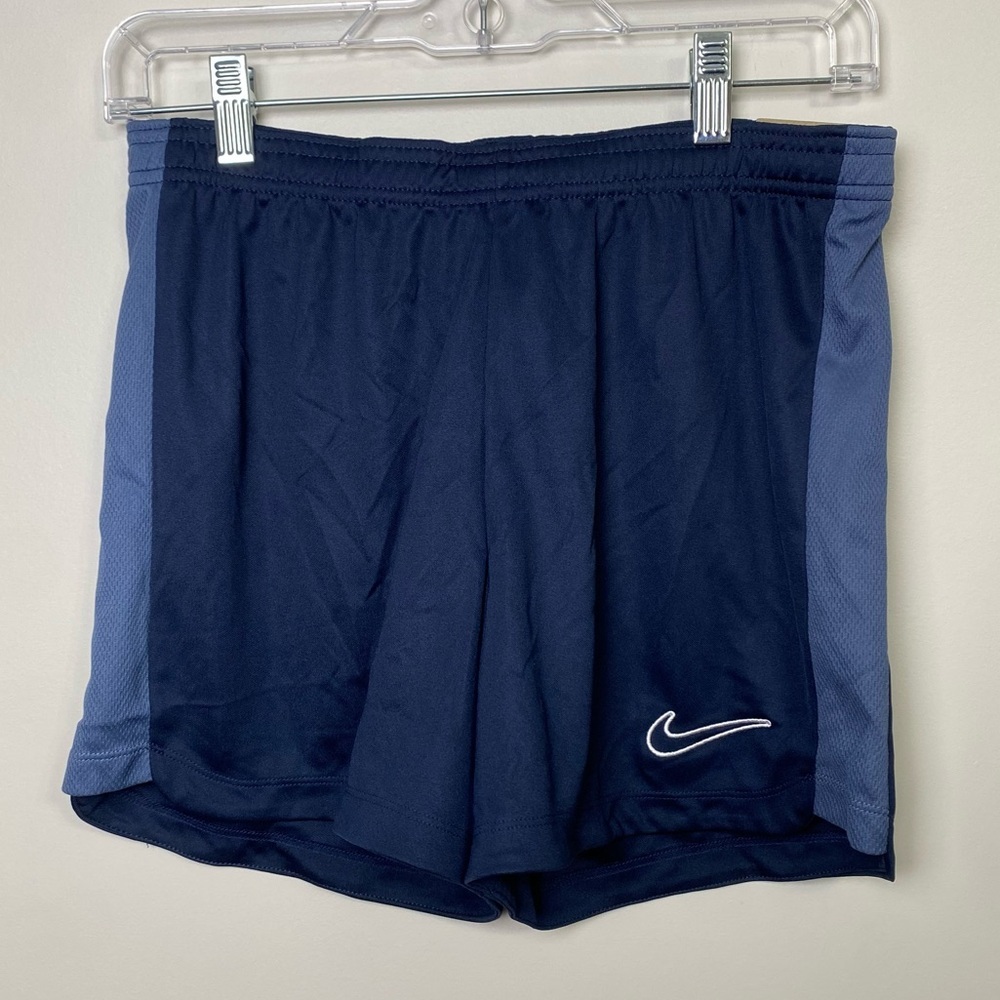NWT Nike Dri-Fit Women's Navy Blue Soccer Shorts‎ S